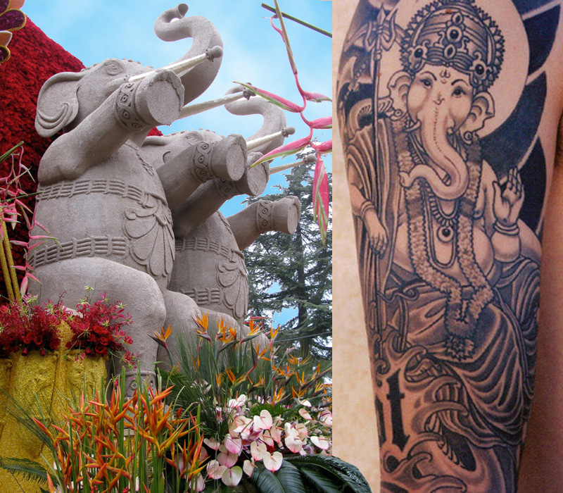 Ganesh Tattoo Images: Roses, Ink And Ganesh .